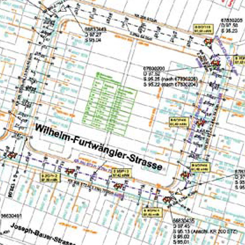 Mannheim Kanalerneuerung Wilhelm-Furtwaengler-Strasse